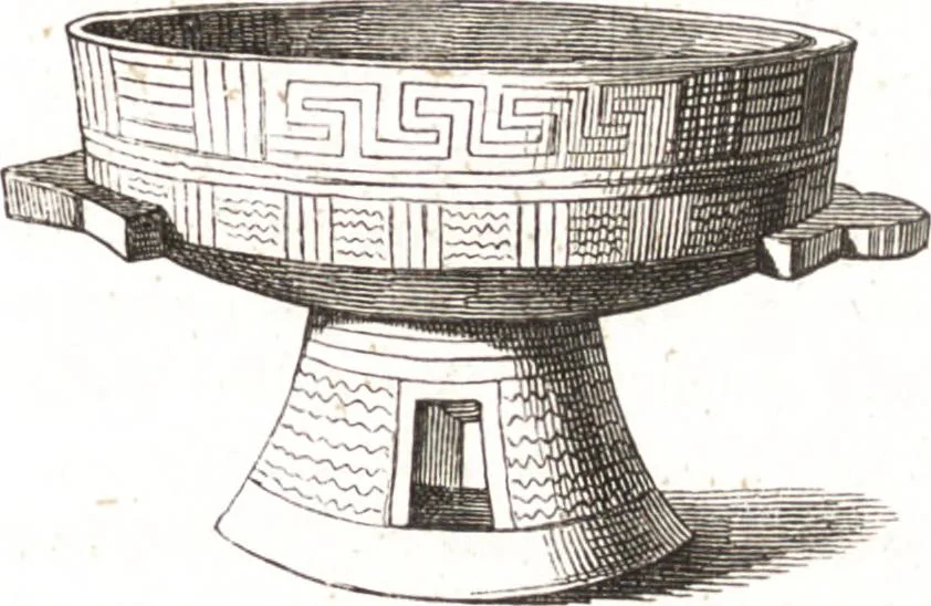 An illustration from Der Stil in den technischen und tektonischen Künsten, oder, Praktische Aesthetik : ein Handbuch für Techniker, Künstler und Kunstfreunde, 1860, leaf 40
