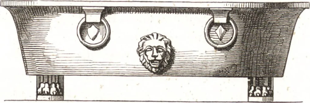 An illustration from Der Stil in den technischen und tektonischen Künsten, oder, Praktische Aesthetik : ein Handbuch für Techniker, Künstler und Kunstfreunde, 1860, leaf 42