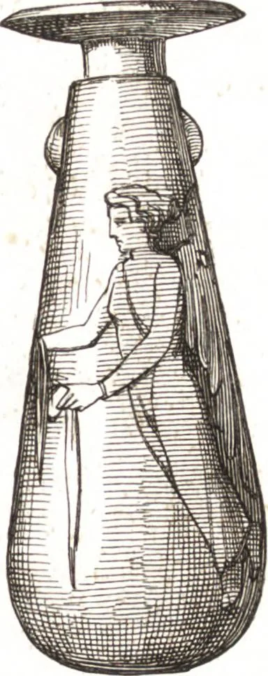 An illustration from Der Stil in den technischen und tektonischen Künsten, oder, Praktische Aesthetik : ein Handbuch für Techniker, Künstler und Kunstfreunde, 1860, leaf 44