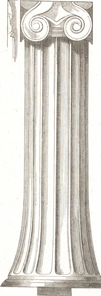 An illustration from Der Stil in den technischen und tektonischen Künsten, oder, Praktische Aesthetik : ein Handbuch für Techniker, Künstler und Kunstfreunde, 1860, leaf 451