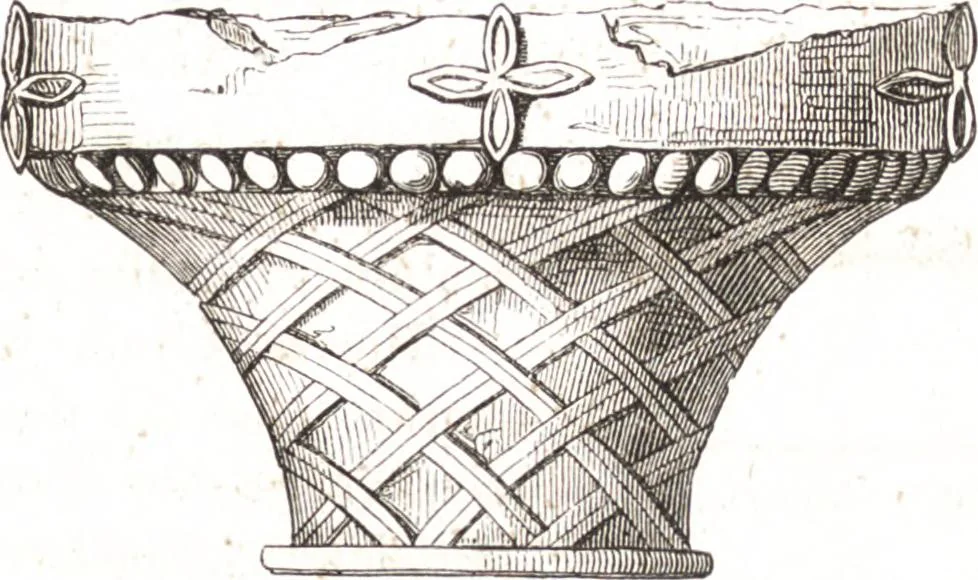 An illustration from Der Stil in den technischen und tektonischen Künsten, oder, Praktische Aesthetik : ein Handbuch für Techniker, Künstler und Kunstfreunde, 1860, leaf 46