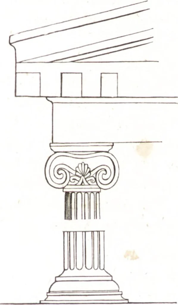 An illustration from Der Stil in den technischen und tektonischen Künsten, oder, Praktische Aesthetik : ein Handbuch für Techniker, Künstler und Kunstfreunde, 1860, leaf 462