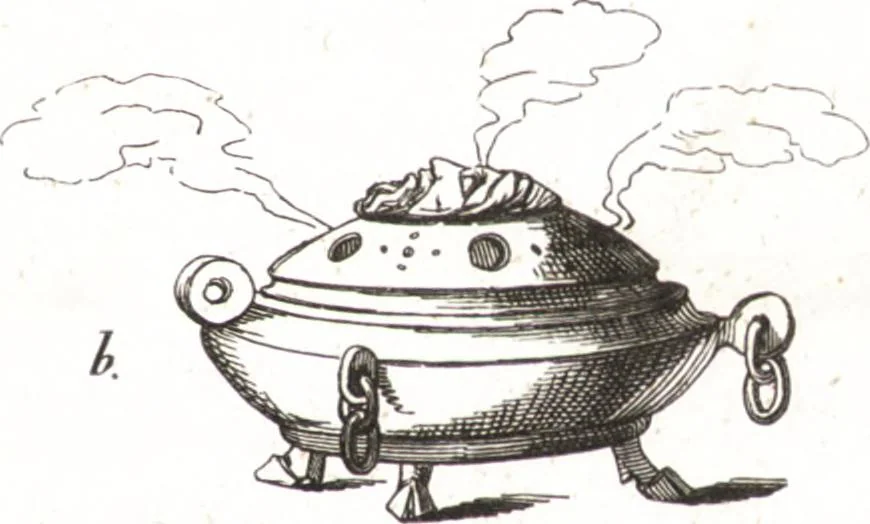 An illustration from Der Stil in den technischen und tektonischen Künsten, oder, Praktische Aesthetik : ein Handbuch für Techniker, Künstler und Kunstfreunde, 1860, leaf 48