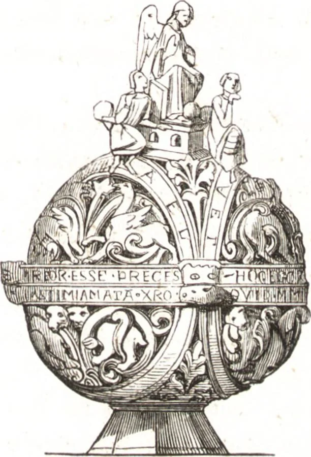 An illustration from Der Stil in den technischen und tektonischen Künsten, oder, Praktische Aesthetik : ein Handbuch für Techniker, Künstler und Kunstfreunde, 1860, leaf 50