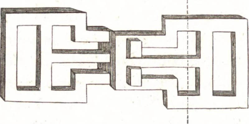 An illustration from Der Stil in den technischen und tektonischen Künsten, oder, Praktische Aesthetik : ein Handbuch für Techniker, Künstler und Kunstfreunde, 1860, leaf 509