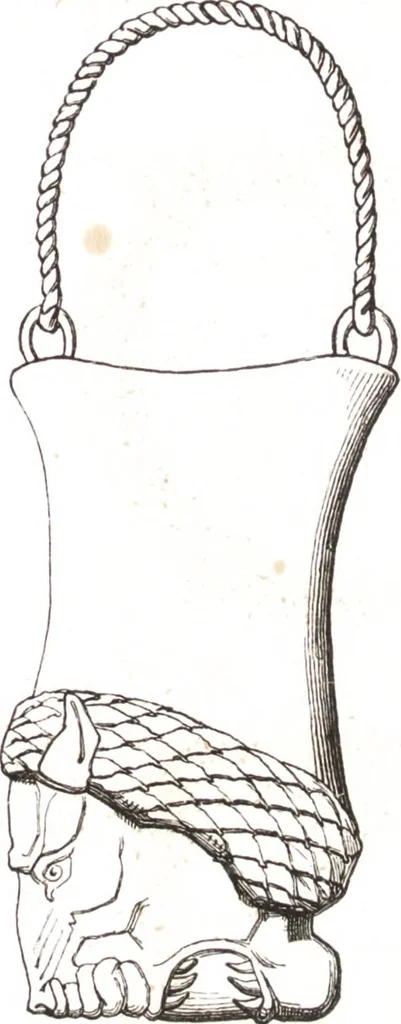 An illustration from Der Stil in den technischen und tektonischen Künsten, oder, Praktische Aesthetik : ein Handbuch für Techniker, Künstler und Kunstfreunde, 1860, leaf 56