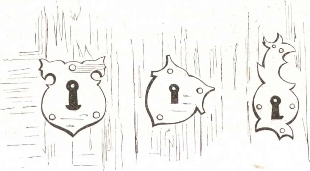 An illustration from Der Stil in den technischen und tektonischen Künsten, oder, Praktische Aesthetik : ein Handbuch für Techniker, Künstler und Kunstfreunde, 1860, leaf 563