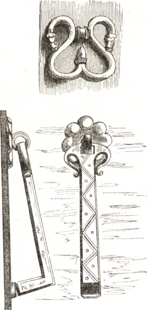 An illustration from Der Stil in den technischen und tektonischen Künsten, oder, Praktische Aesthetik : ein Handbuch für Techniker, Künstler und Kunstfreunde, 1860, leaf 564
