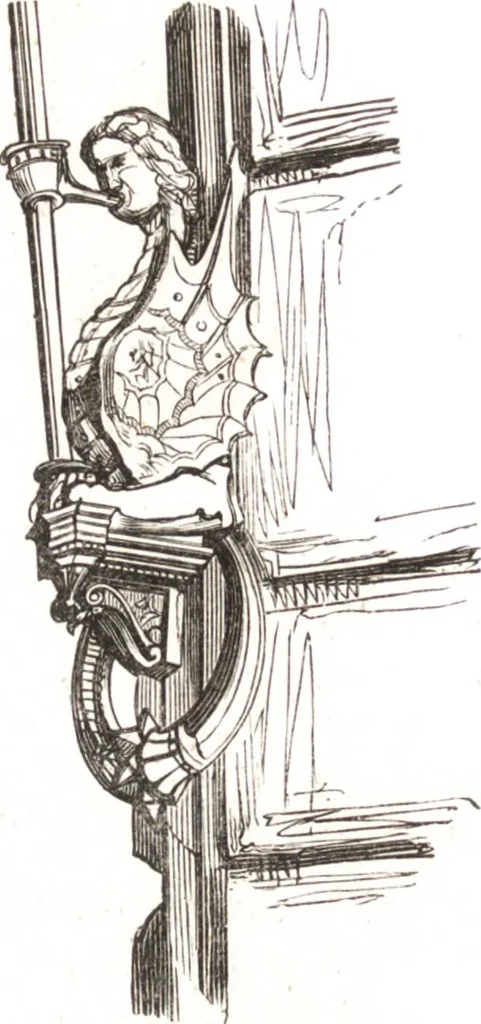 An illustration from Der Stil in den technischen und tektonischen Künsten, oder, Praktische Aesthetik : ein Handbuch für Techniker, Künstler und Kunstfreunde, 1860, leaf 565
