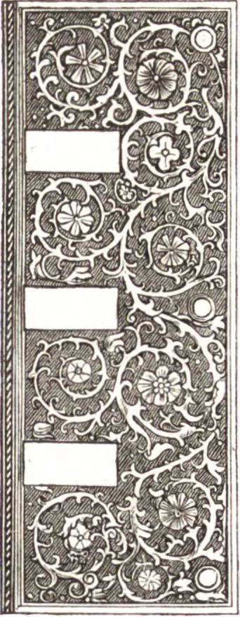 An illustration from Der Stil in den technischen und tektonischen Künsten, oder, Praktische Aesthetik : ein Handbuch für Techniker, Künstler und Kunstfreunde, 1860, leaf 570