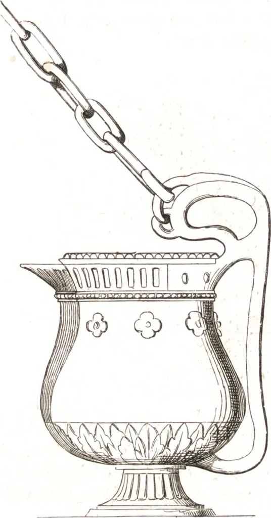 An illustration from Der Stil in den technischen und tektonischen Künsten, oder, Praktische Aesthetik : ein Handbuch für Techniker, Künstler und Kunstfreunde, 1860, leaf 58