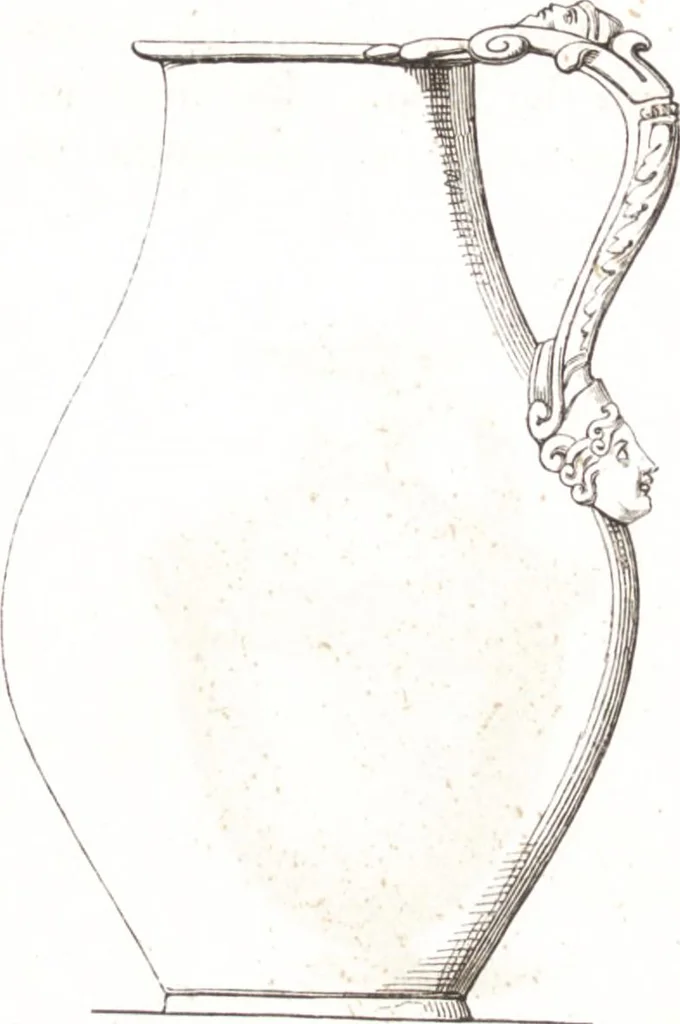 An illustration from Der Stil in den technischen und tektonischen Künsten, oder, Praktische Aesthetik : ein Handbuch für Techniker, Künstler und Kunstfreunde, 1860, leaf 61