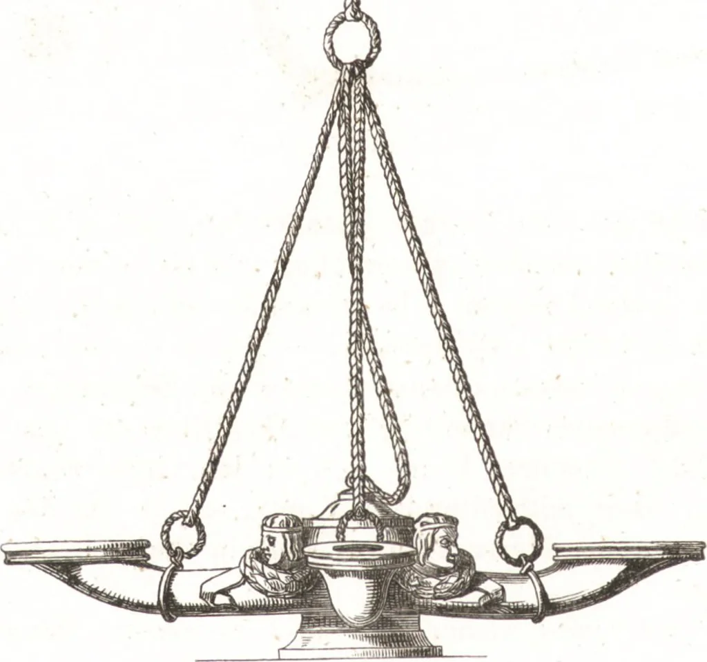 An illustration from Der Stil in den technischen und tektonischen Künsten, oder, Praktische Aesthetik : ein Handbuch für Techniker, Künstler und Kunstfreunde, 1860, leaf 65