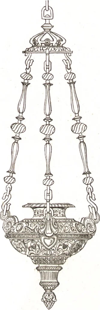 An illustration from Der Stil in den technischen und tektonischen Künsten, oder, Praktische Aesthetik : ein Handbuch für Techniker, Künstler und Kunstfreunde, 1860, leaf 68
