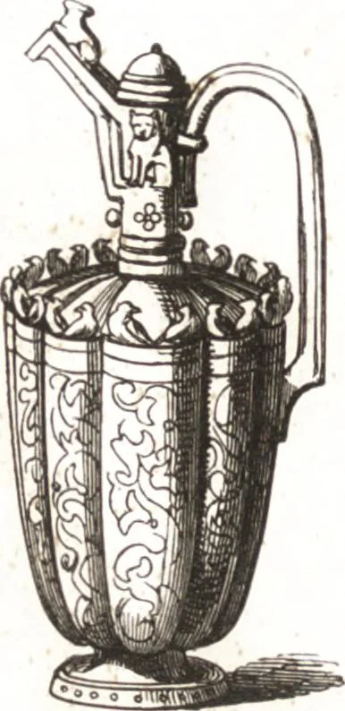 An illustration from Der Stil in den technischen und tektonischen Künsten, oder, Praktische Aesthetik : ein Handbuch für Techniker, Künstler und Kunstfreunde, 1860, leaf 75