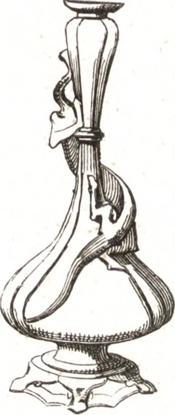 An illustration from Der Stil in den technischen und tektonischen Künsten, oder, Praktische Aesthetik : ein Handbuch für Techniker, Künstler und Kunstfreunde, 1860, leaf 78