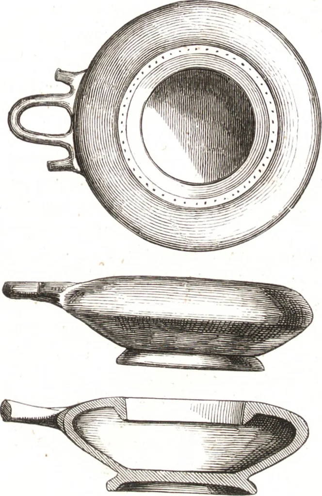An illustration from Der Stil in den technischen und tektonischen Künsten, oder, Praktische Aesthetik : ein Handbuch für Techniker, Künstler und Kunstfreunde, 1860, leaf 82