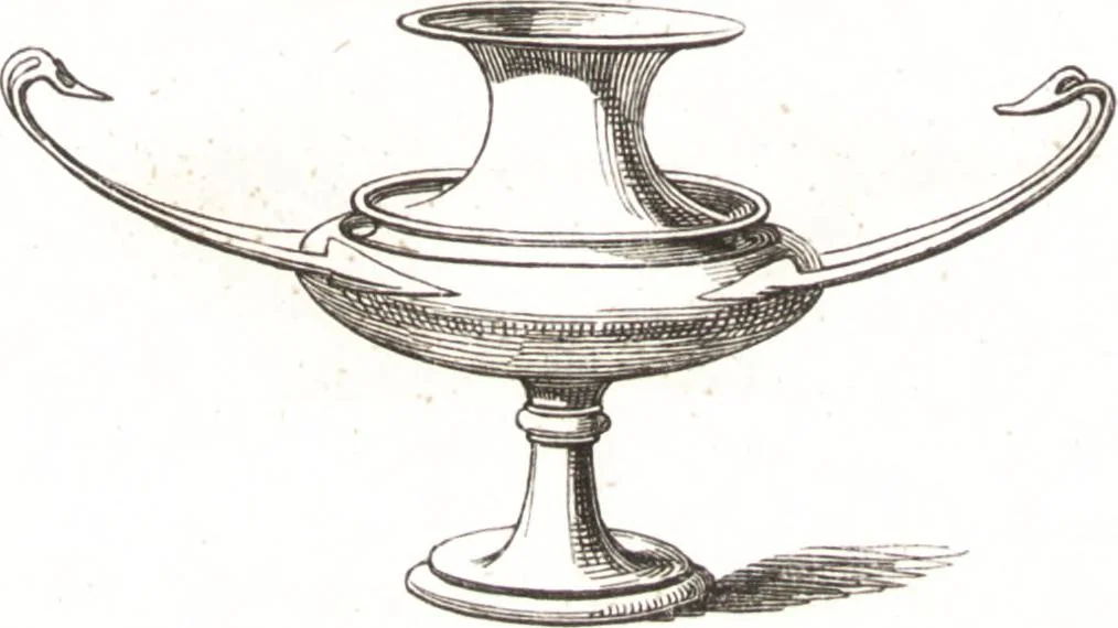 An illustration from Der Stil in den technischen und tektonischen Künsten, oder, Praktische Aesthetik : ein Handbuch für Techniker, Künstler und Kunstfreunde, 1860, leaf 83