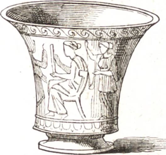 An illustration from Der Stil in den technischen und tektonischen Künsten, oder, Praktische Aesthetik : ein Handbuch für Techniker, Künstler und Kunstfreunde, 1860, leaf 86