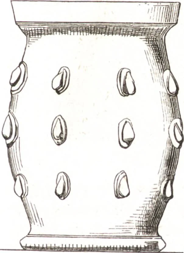 An illustration from Der Stil in den technischen und tektonischen Künsten, oder, Praktische Aesthetik : ein Handbuch für Techniker, Künstler und Kunstfreunde, 1860, leaf 86