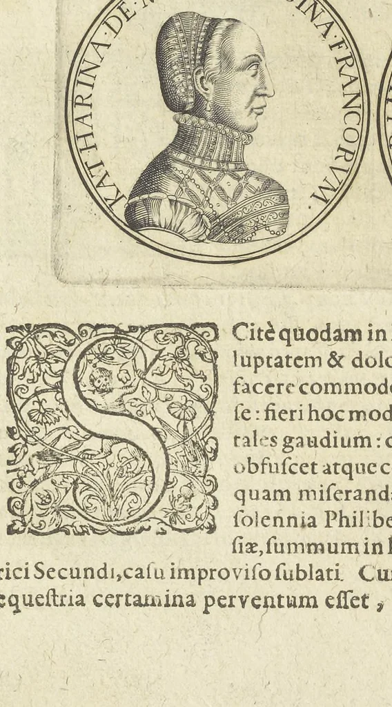 An illustration from Sylloge numismatum elegantiorum : quae diuersi impp., reges, principes, comites, respublicae diuersas ob causas ab anno 1500 ad annum usq[ue] 1600 cudi fecerunt, 1620, leaf 221