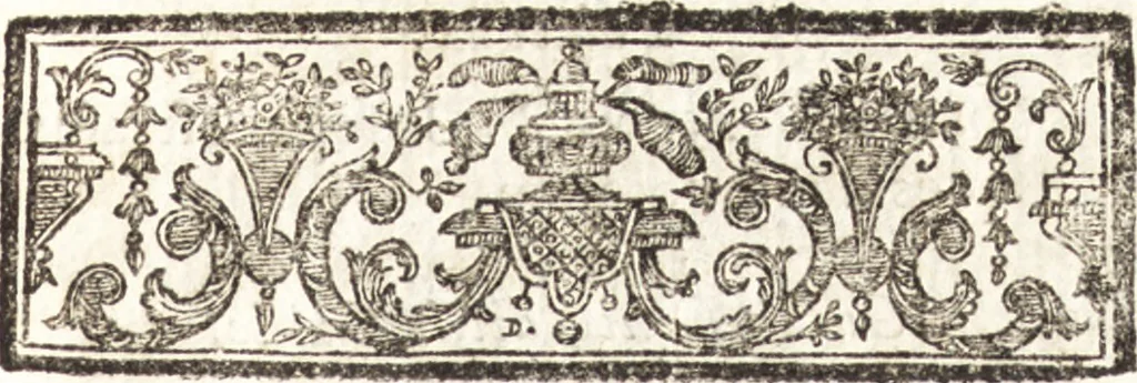 An illustration from Catalogue des tableaux & desseins precieux des maîtres célebres des trois ecoles, figures de marbres, de bronze & de terre cuite, estampes en feuilles & autres objets du cabinet de feu M. Randon de Boisset, receveur général des finances, 1777, leaf 450