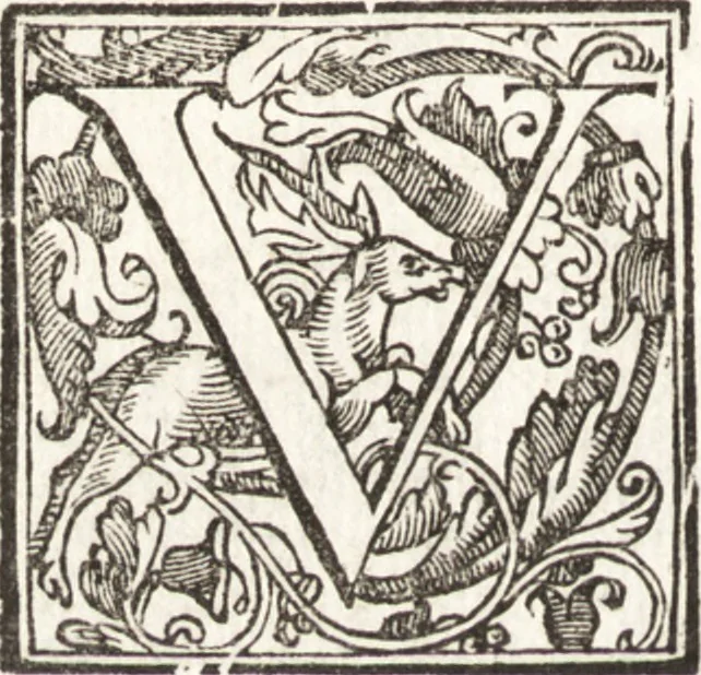 An illustration from Thesavrvs artificiosae memoriae : concionatoribus, philosophis, medicis, iuristis, oratoribus, procuratoribus, caeterisq; bonarum litterarum amatoribus, negociatoribus insuper alijsq; similibus, tenacem ac firmam rerum memoriam cupientibus, perutilis : ac omnes sui amatores & possessores valde locupletans, insimulq; decorant : cum rerum c[ae]lestium atq; terrestrium tenax, ac tutum scrinium esse possit, 1579, leaf 11
