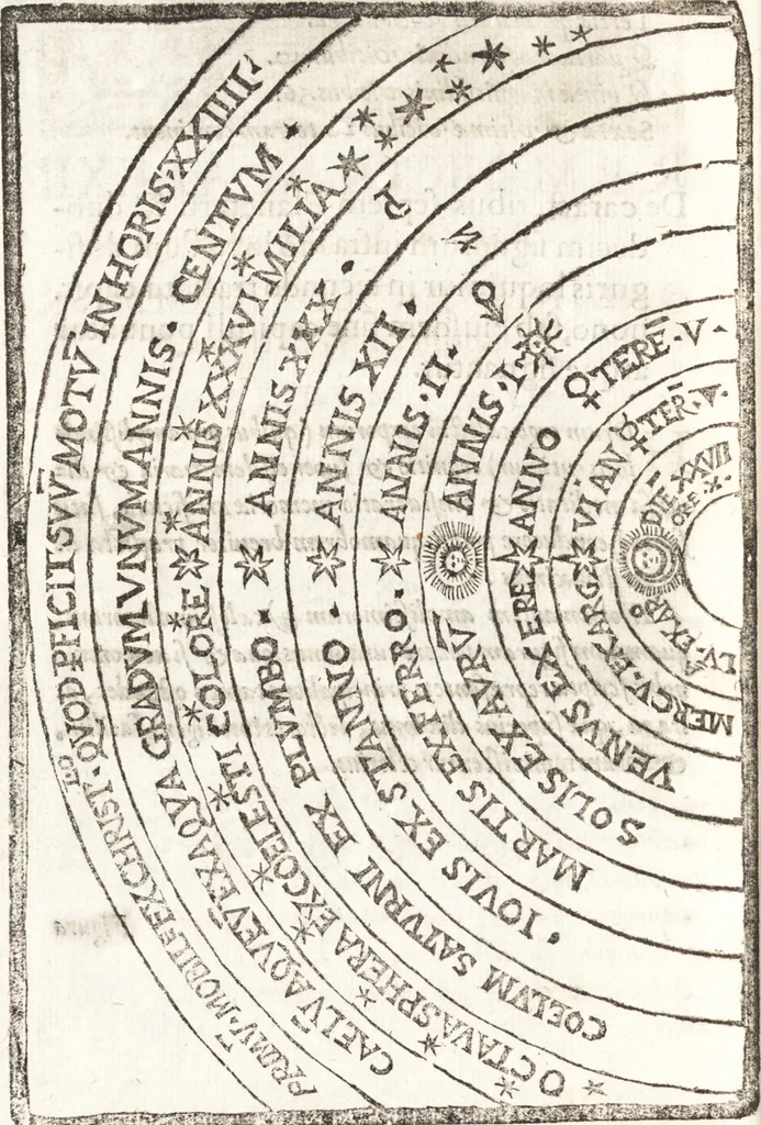 An illustration from Thesavrvs artificiosae memoriae : concionatoribus, philosophis, medicis, iuristis, oratoribus, procuratoribus, caeterisq; bonarum litterarum amatoribus, negociatoribus insuper alijsq; similibus, tenacem ac firmam rerum memoriam cupientibus, perutilis : ac omnes sui amatores & possessores valde locupletans, insimulq; decorant : cum rerum c[ae]lestium atq; terrestrium tenax, ac tutum scrinium esse possit, 1579, leaf 93