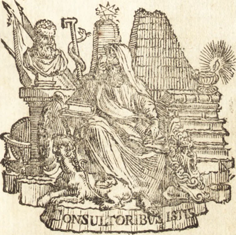 An illustration from Thomae Bartholini De unicornu observationes novae : secunda editione auctiores & emendatiores editae a filio Casparo Bartholino, 1678, leaf 6