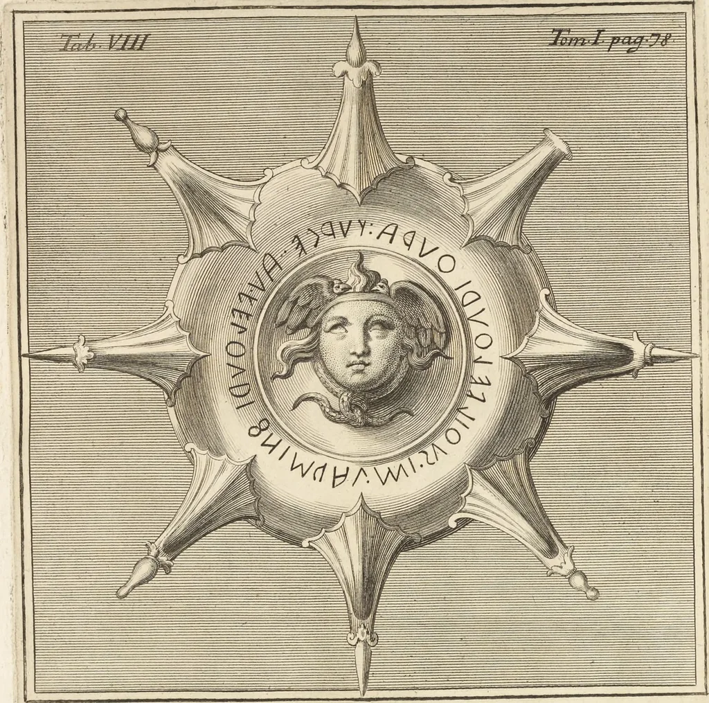 An illustration from Thomae Dempsteri a muresk Scoti pandectarum in Pisano Lyceo professoris ordinarii De Etruria regali libri septem : opus postumum in duas partes divisum, 1723, leaf 142