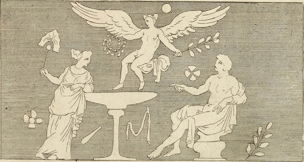 An illustration from Thomae Dempsteri a muresk Scoti pandectarum in Pisano Lyceo professoris ordinarii De Etruria regali libri septem : opus postumum in duas partes divisum, 1723, leaf 158