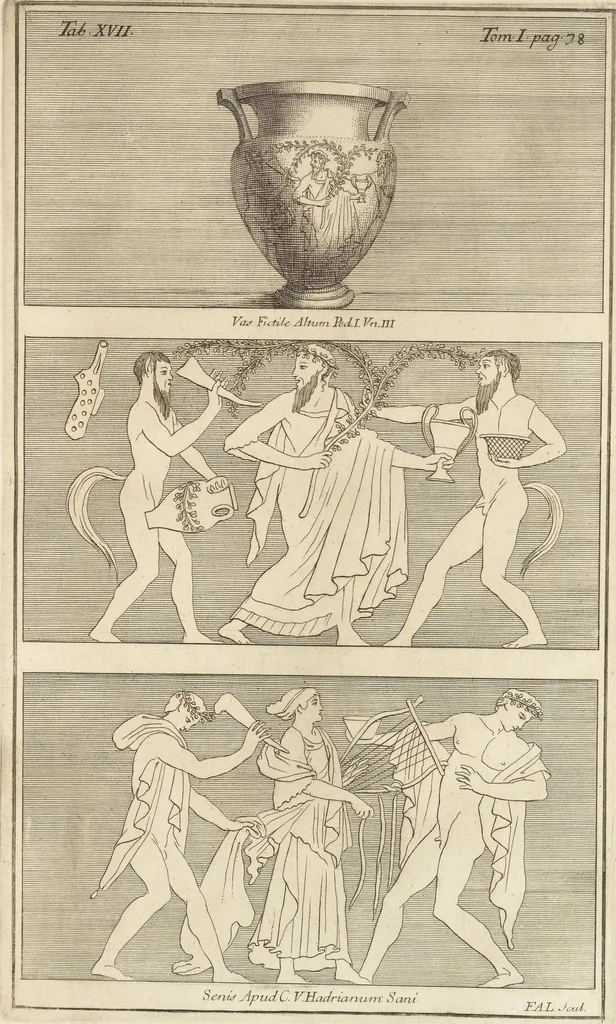 An illustration from Thomae Dempsteri a muresk Scoti pandectarum in Pisano Lyceo professoris ordinarii De Etruria regali libri septem : opus postumum in duas partes divisum, 1723, leaf 160