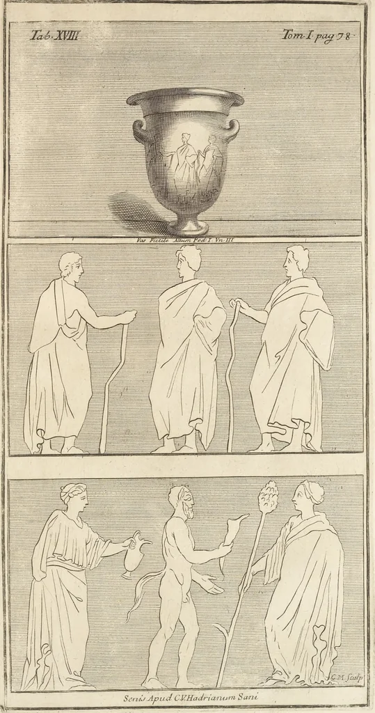An illustration from Thomae Dempsteri a muresk Scoti pandectarum in Pisano Lyceo professoris ordinarii De Etruria regali libri septem : opus postumum in duas partes divisum, 1723, leaf 162