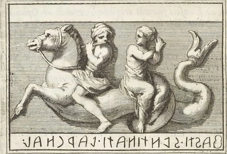 An illustration from Thomae Dempsteri a muresk Scoti pandectarum in Pisano Lyceo professoris ordinarii De Etruria regali libri septem : opus postumum in duas partes divisum, 1723, leaf 219
