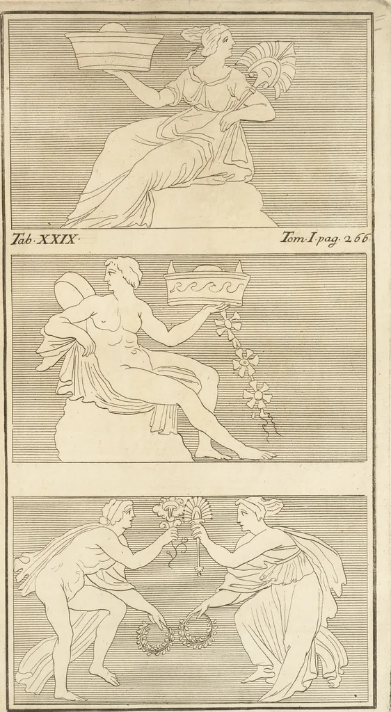 An illustration from Thomae Dempsteri a muresk Scoti pandectarum in Pisano Lyceo professoris ordinarii De Etruria regali libri septem : opus postumum in duas partes divisum, 1723, leaf 392