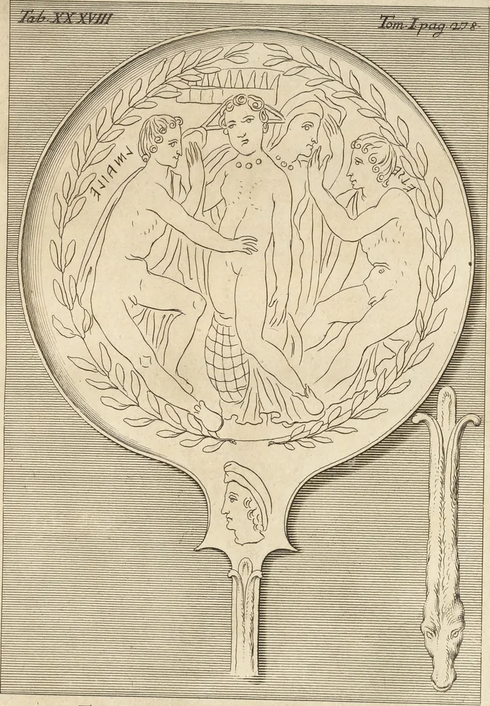 An illustration from Thomae Dempsteri a muresk Scoti pandectarum in Pisano Lyceo professoris ordinarii De Etruria regali libri septem : opus postumum in duas partes divisum, 1723, leaf 422