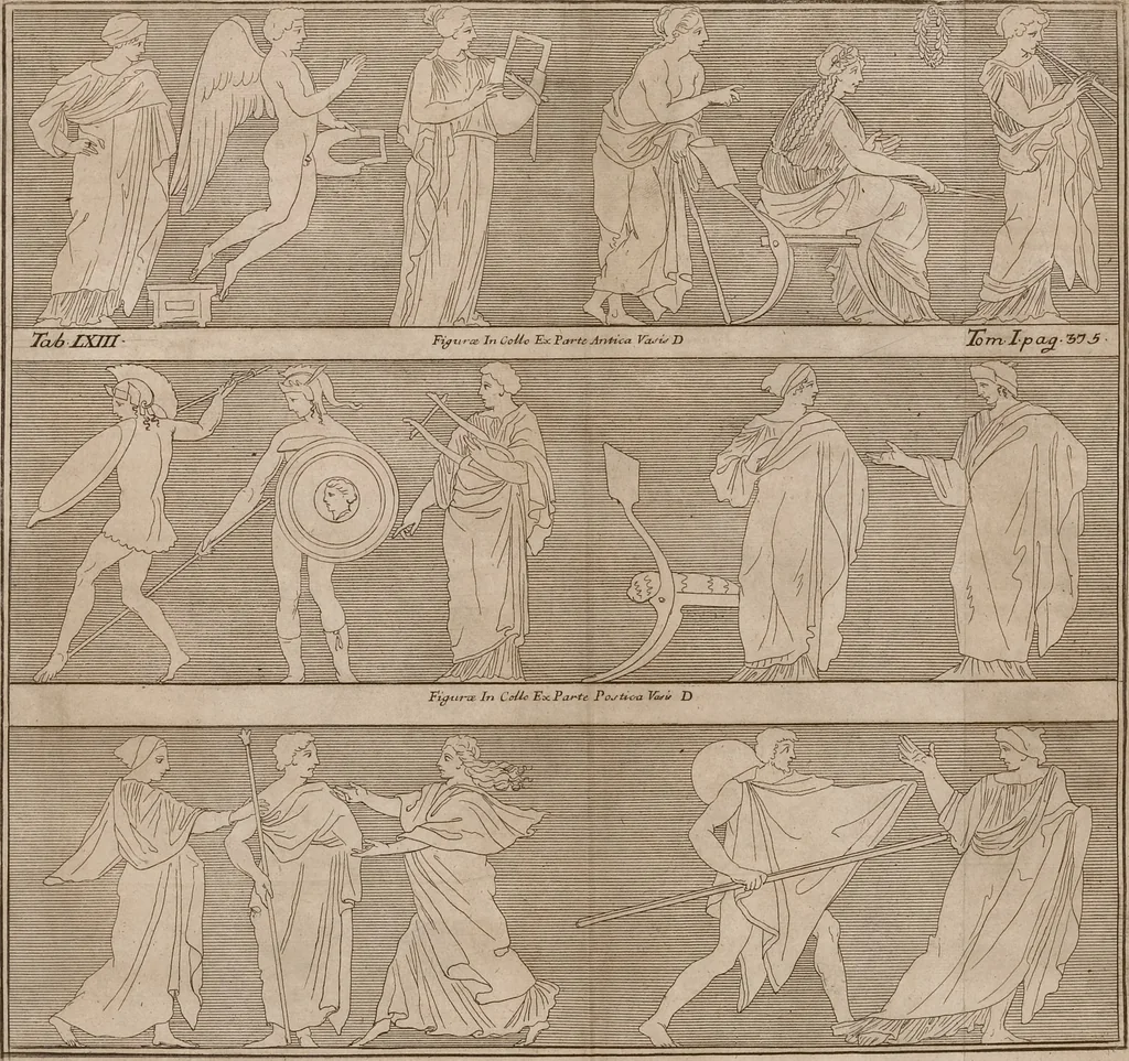 An illustration from Thomae Dempsteri a muresk Scoti pandectarum in Pisano Lyceo professoris ordinarii De Etruria regali libri septem : opus postumum in duas partes divisum, 1723, leaf 569
