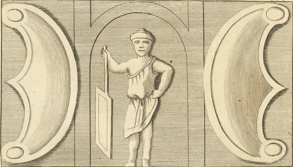 An illustration from Thomae Dempsteri a muresk Scoti pandectarum in Pisano Lyceo professoris ordinarii De Etruria regali libri septem : opus postumum in duas partes divisum, 1723, leaf 593