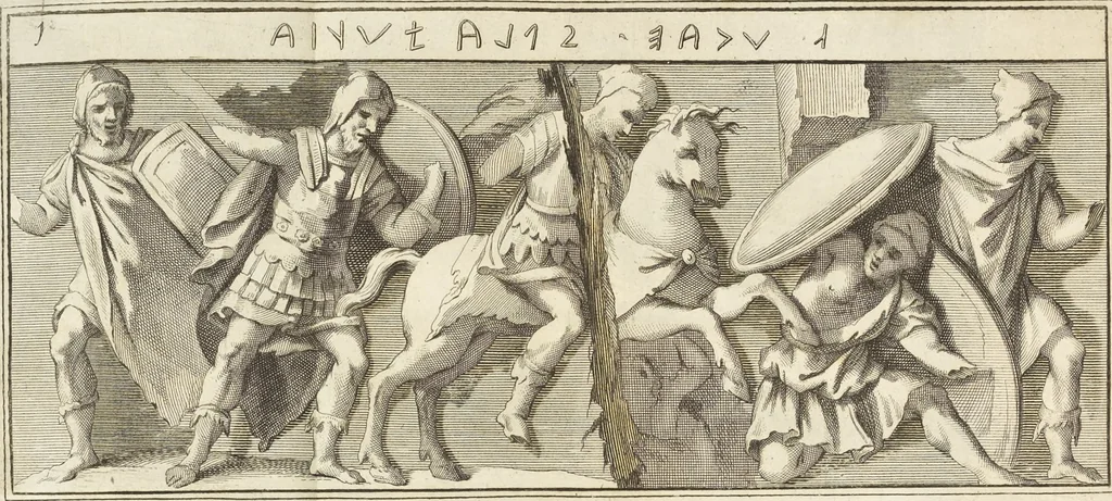An illustration from Thomae Dempsteri a muresk Scoti pandectarum in Pisano Lyceo professoris ordinarii De Etruria regali libri septem : opus postumum in duas partes divisum, 1723, leaf 603