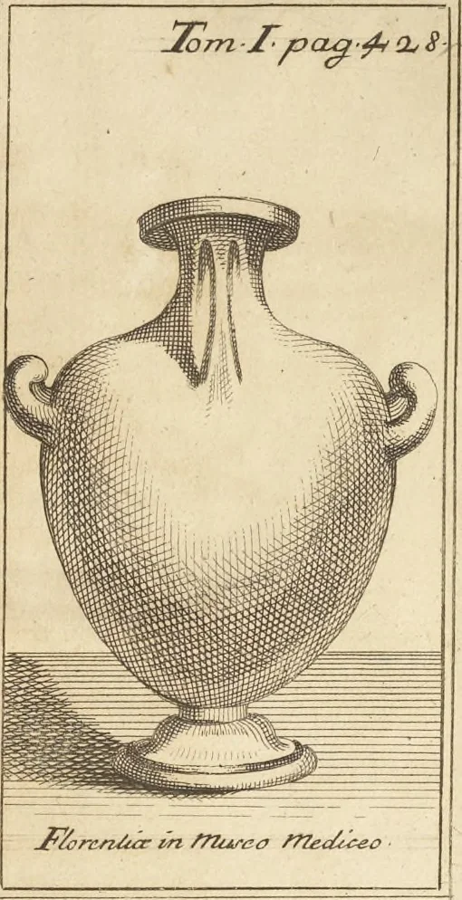 An illustration from Thomae Dempsteri a muresk Scoti pandectarum in Pisano Lyceo professoris ordinarii De Etruria regali libri septem : opus postumum in duas partes divisum, 1723, leaf 648