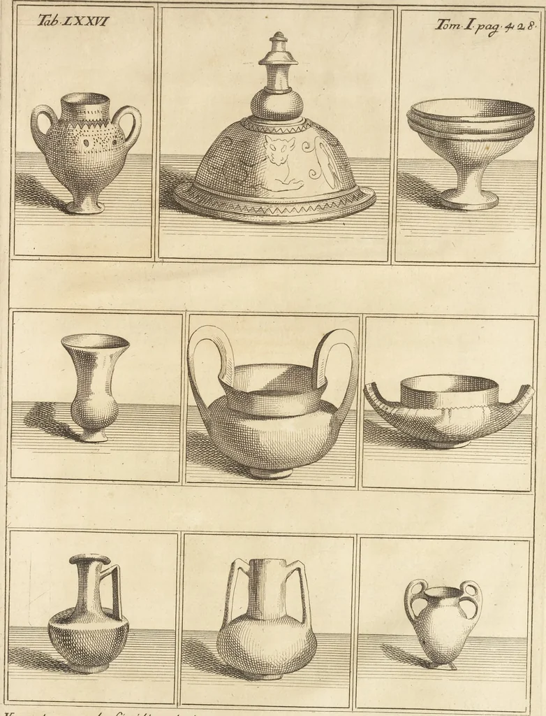 An illustration from Thomae Dempsteri a muresk Scoti pandectarum in Pisano Lyceo professoris ordinarii De Etruria regali libri septem : opus postumum in duas partes divisum, 1723, leaf 650