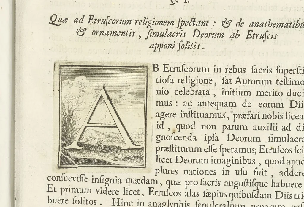 An illustration from Thomae Dempsteri a muresk Scoti pandectarum in Pisano Lyceo professoris ordinarii De Etruria regali libri septem : opus postumum in duas partes divisum, 1723, leaf 602