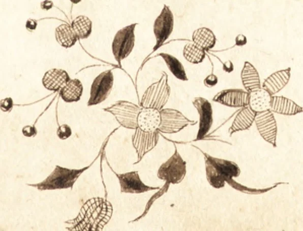 An illustration from Traité des pratiques geometrales et perspectives : enseignées dans l'Academie royale de la peinture et sculpture, 1665, leaf 110
