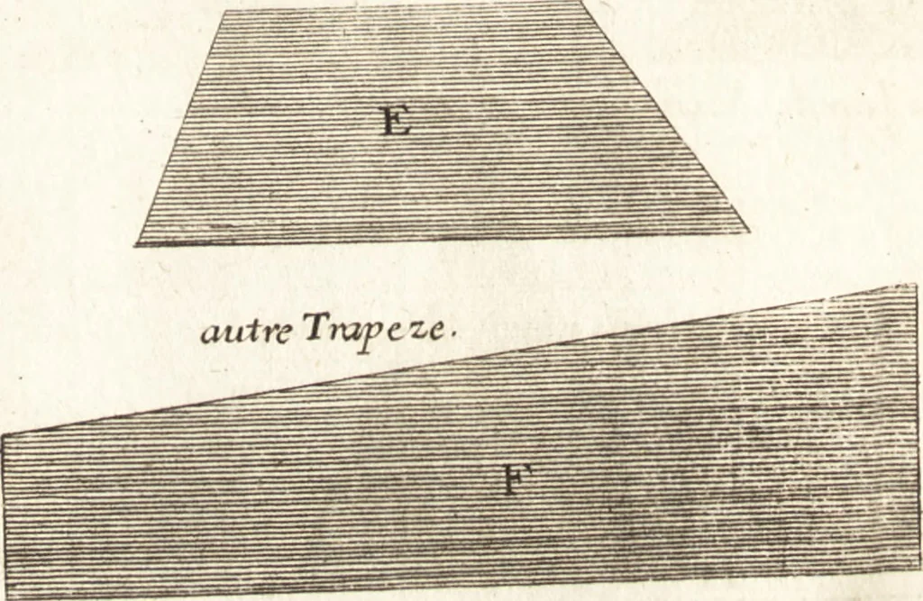 An illustration from Traité des pratiques geometrales et perspectives : enseignées dans l'Academie royale de la peinture et sculpture, 1665, leaf 81