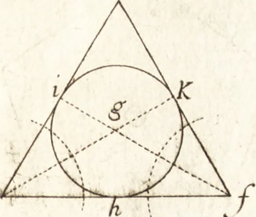 An illustration from Traité des pratiques geometrales et perspectives : enseignées dans l'Academie royale de la peinture et sculpture, 1665, leaf 96