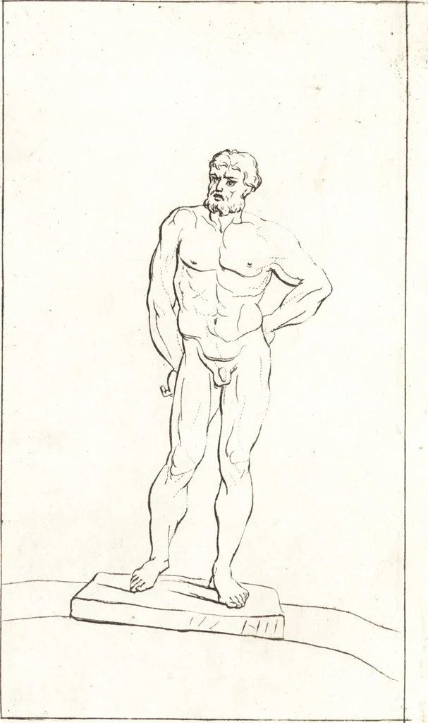 An illustration from A treatise of painting, 1721, leaf 157