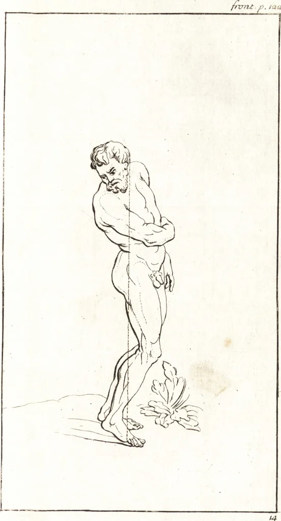 An illustration from A treatise of painting, 1721, leaf 170