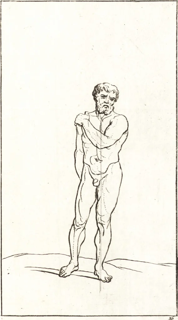 An illustration from A treatise of painting, 1721, leaf 174