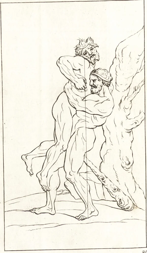 An illustration from A treatise of painting, 1721, leaf 195