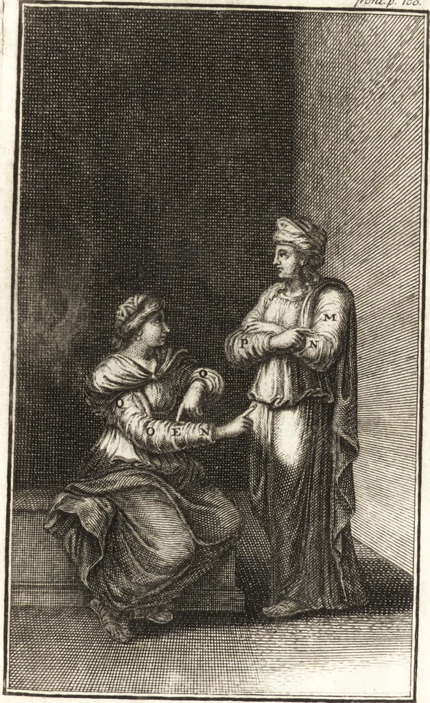 An illustration from A treatise of painting, 1721, leaf 272